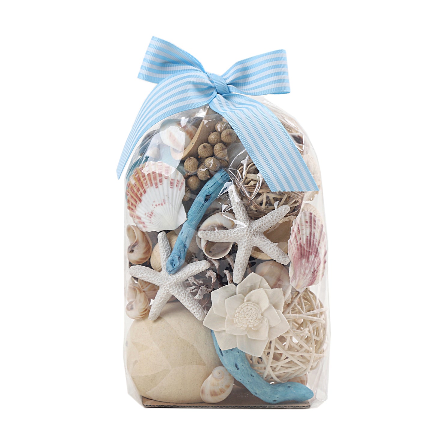 Qingbei Rina Potpourri Bags,Ocean Breeze Scented Potpourri Bowl Filler Dried Flower