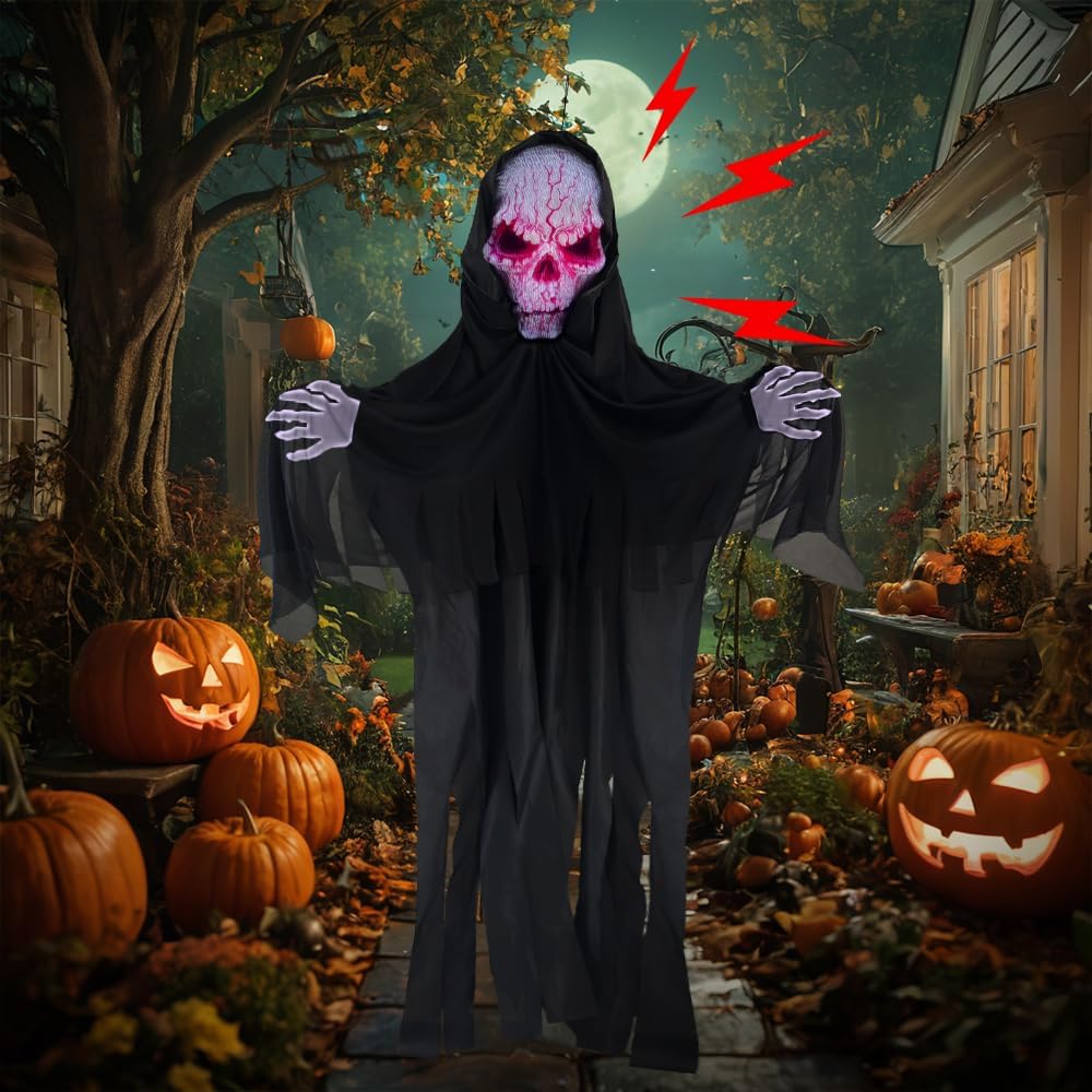 Halloween Hanging Faceless Ghost Outdoor Decoration 6ft