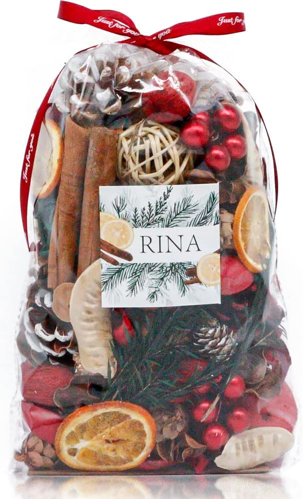 Qingbei Rina Potpourri Bags,Home Fragrance Sachet of Petals, Vase Fillers,Bathroom Decor(20 oz)