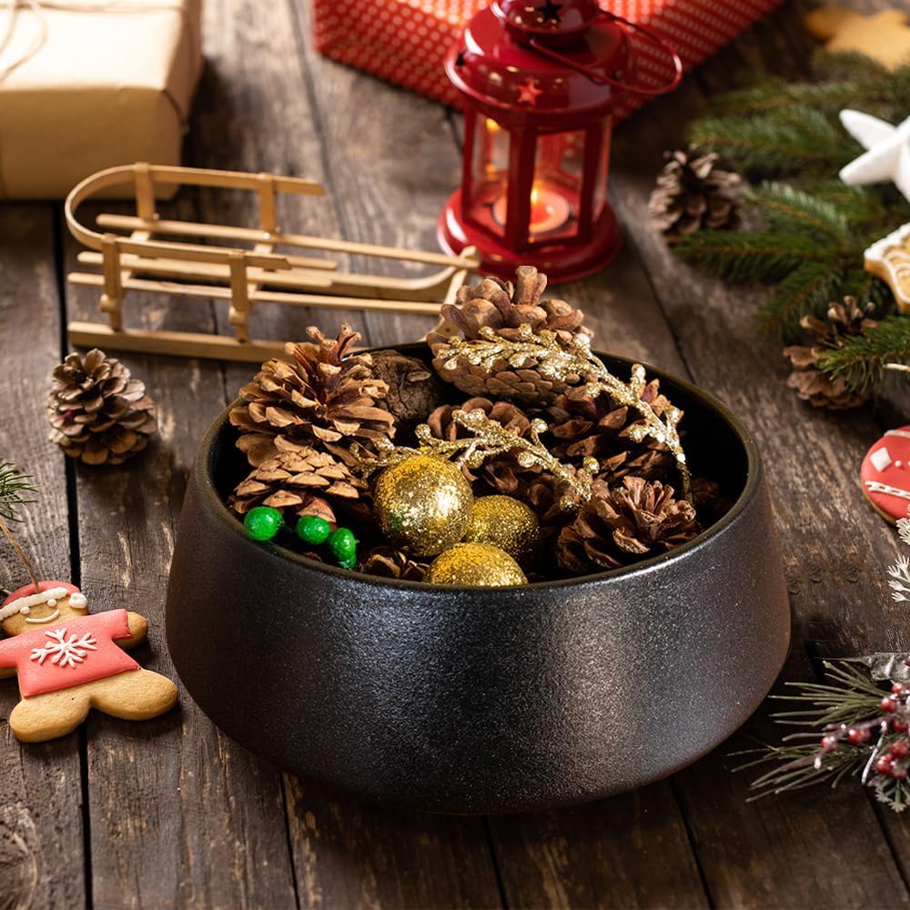 Christmas Decorative Balls for Bowls,Winter Xmas Centerpiece Bowl Vase Fillers